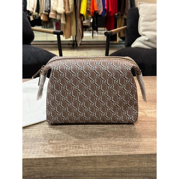 Gucci Taupe GG Canvas Pouch Bag – Brand New with Tags & Dust Bag - Picture 7 of 8